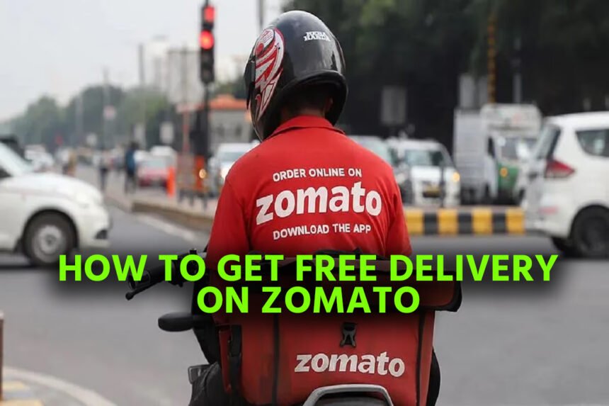 How to get free delivery on Zomato