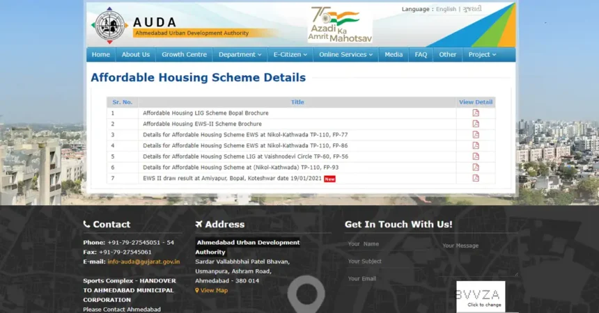 AUDA New Housing Scheme in Ahmedabad 